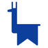 Bookmark Llama logo