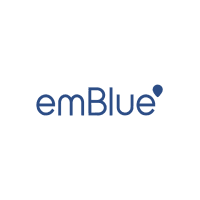emBlue logo