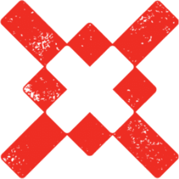 Red Argyle logo