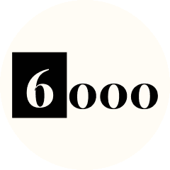 6000 thoughts logo