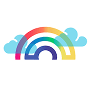 rainbow canvas printing logo