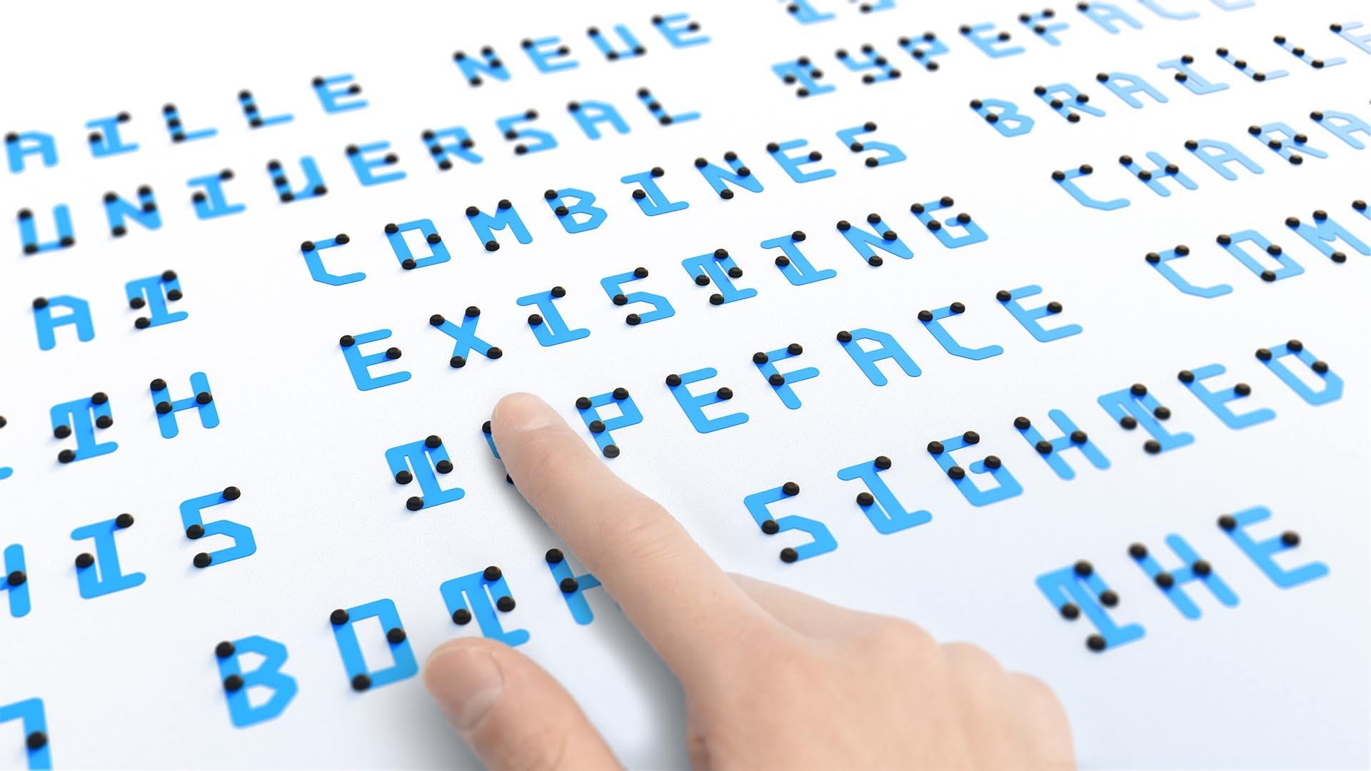 Braille Neue Typeface logo
