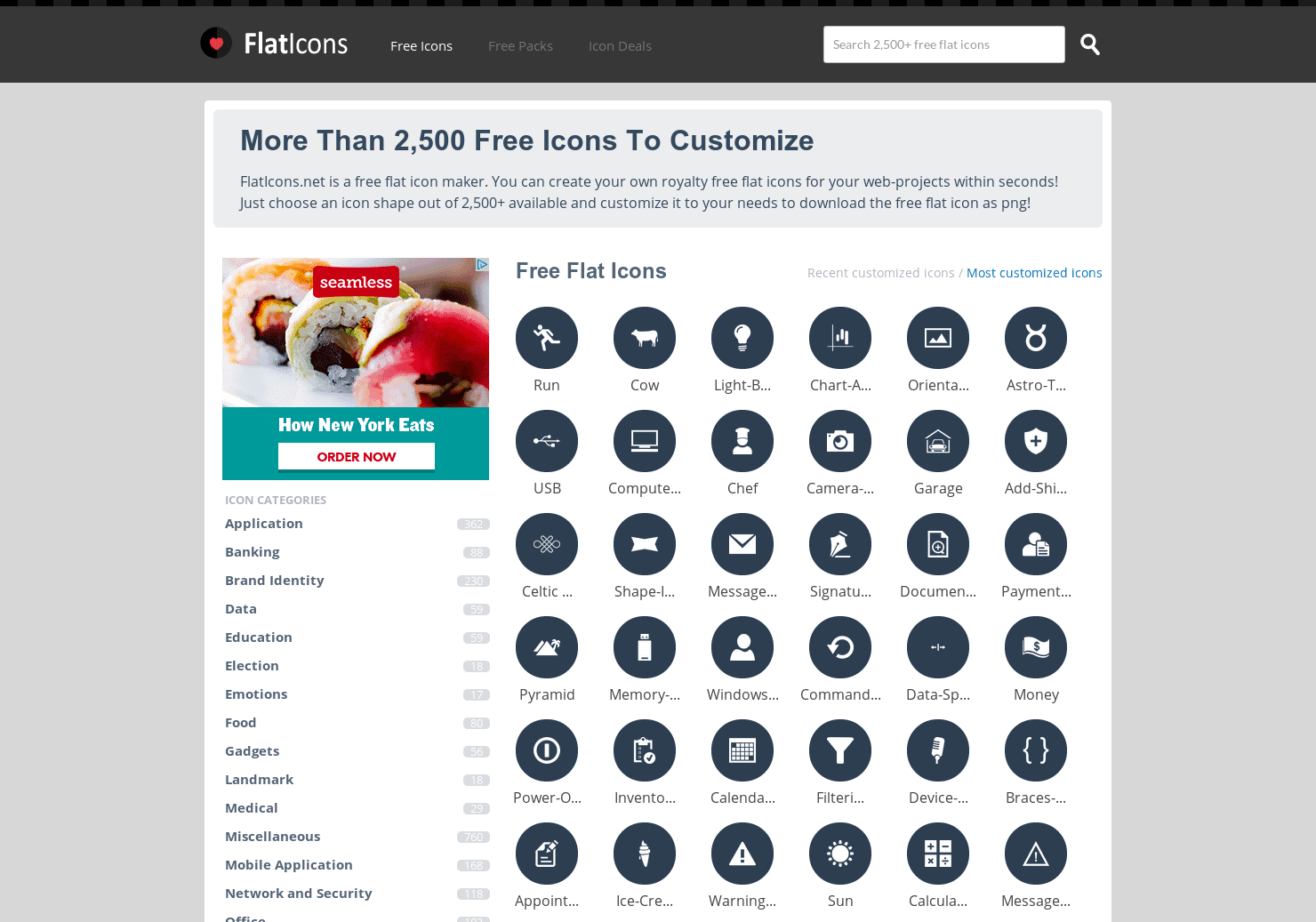 Flat Icons logo