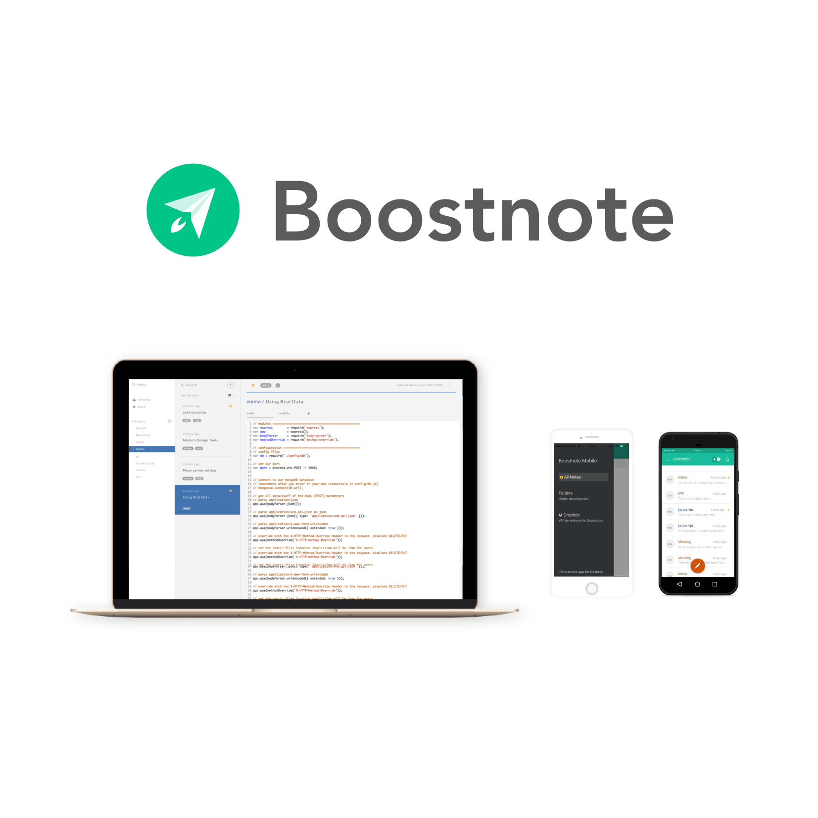 Boostnote Mobile logo