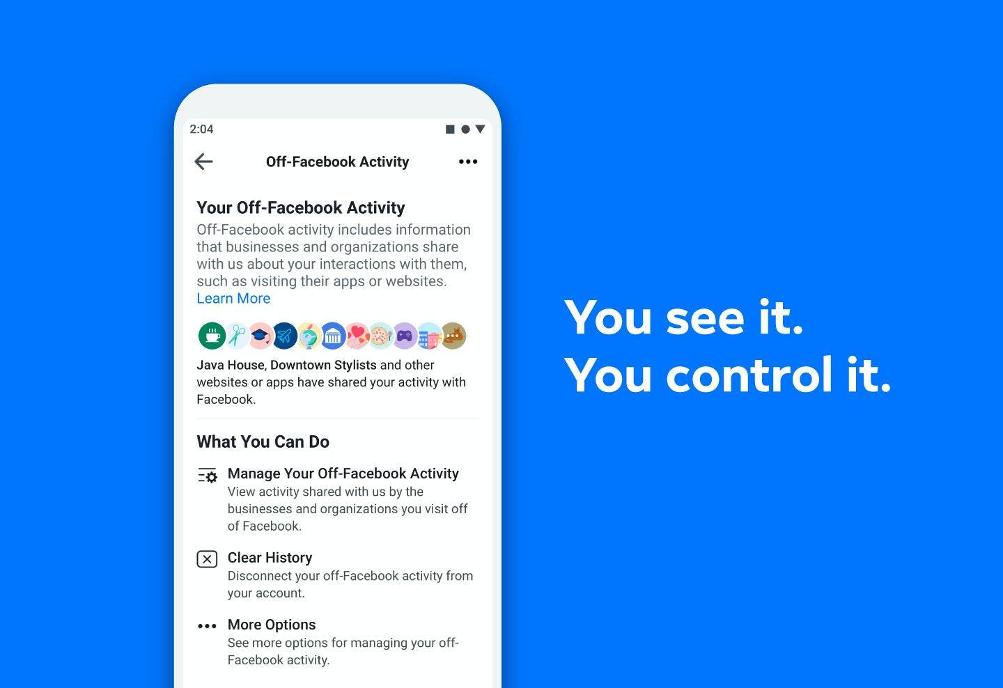 Off-Facebook Activity logo