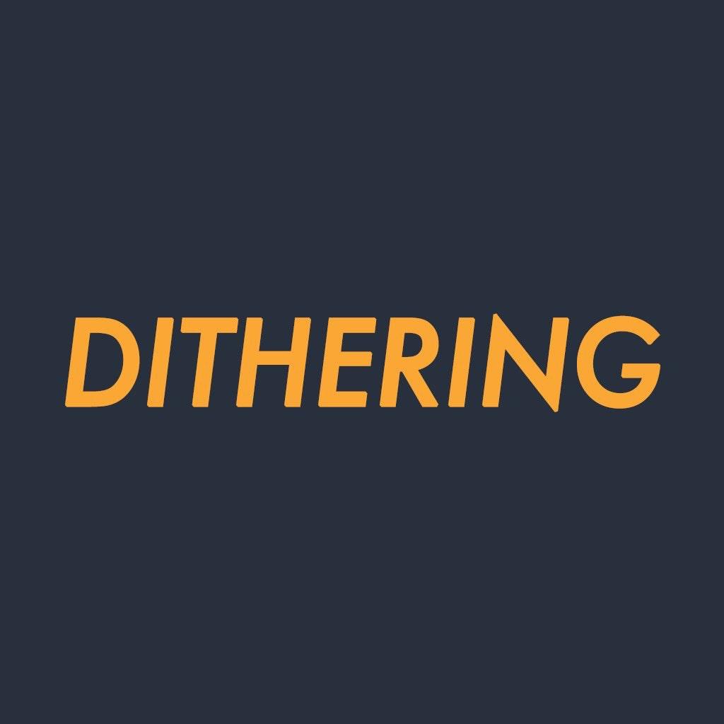Dithering logo