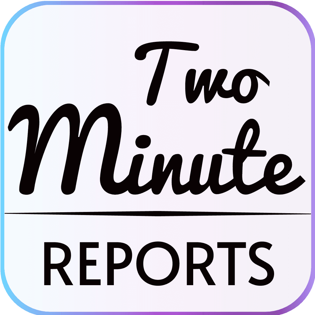 Two Minute Reports for Google Sheets logo
