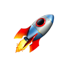 Rocket Emoji logo