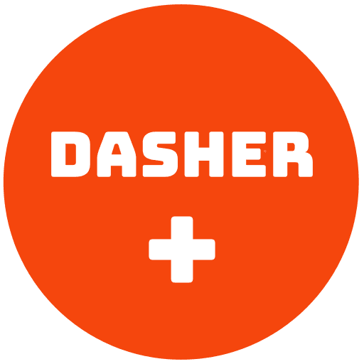 Dasher Plus logo