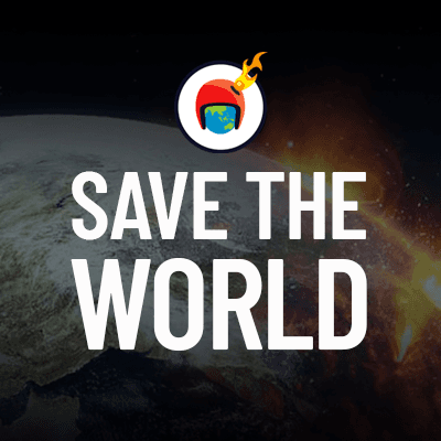 Save The World logo