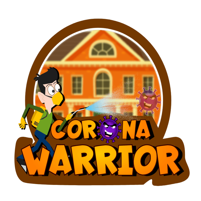Corona Warrior Game logo