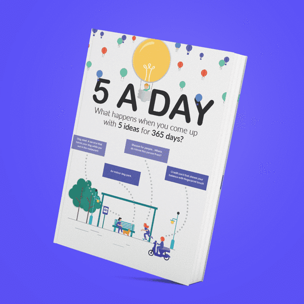 5 Ideas A Day Ebook logo
