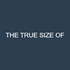 The True Size Of logo