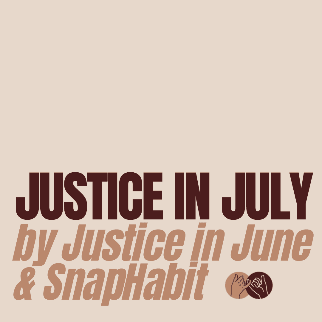 Justice in July logo