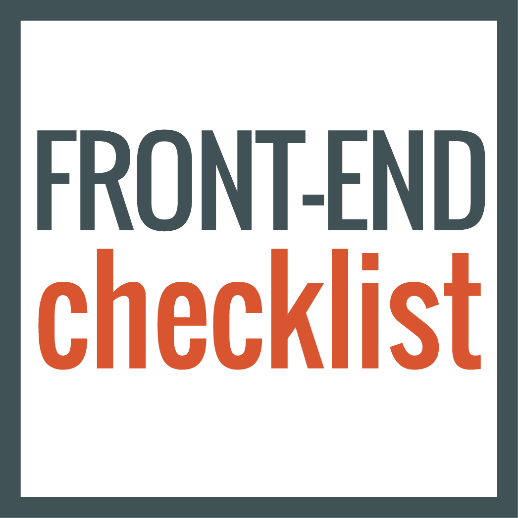 Front-End Checklist logo