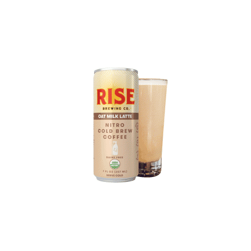 Oat Milk Nitro Cold Brew Coffee Latte logo