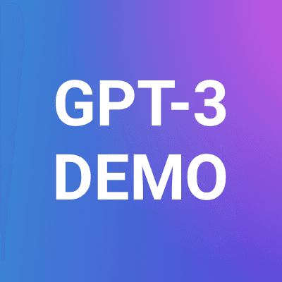 GPT-3 Demo logo
