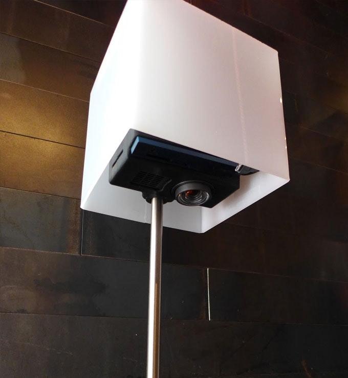 Lampix: Intelligent, interactive tabletop AR is here logo