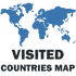Visited Countries Map logo