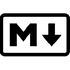 Markdown-it logo