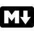 Markdown logo